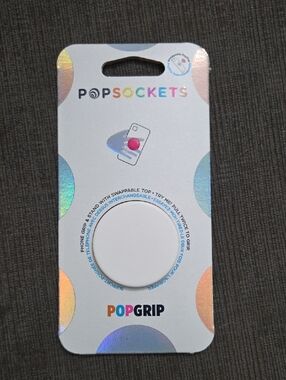 PopSocket PopGrip Swappable Phone Grip — White